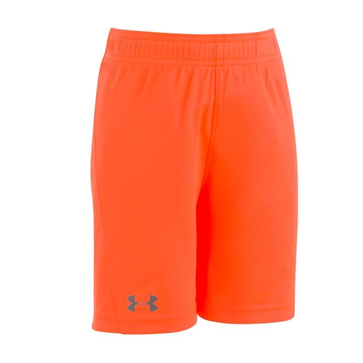 Boys 4-7 Under Armour Logo Kick Off Shorts, Size: 4, Orange