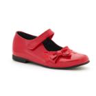 Rachel Shoes Farah Girls' Dress Flats, Size: 11, Brt Red
