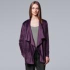 Women's Simply Vera Vera Wang Midnight Moon Cozy Wrap, Size: Xs, Purple Oth