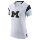 Women's Nike Michigan Wolverines Fan Top, Size: Small, White