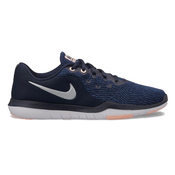 Nike Flex Supreme Tr 6 Women's Cross Training Shoes, Size: 6.5, Dark Blue