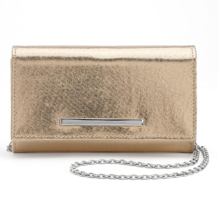 Lenore By La Regale Shimmer Roll Clutch, Women's, Clrs