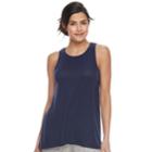 Women's Sonoma Goods For Life&trade; High-neck Tank, Size: Small, Blue