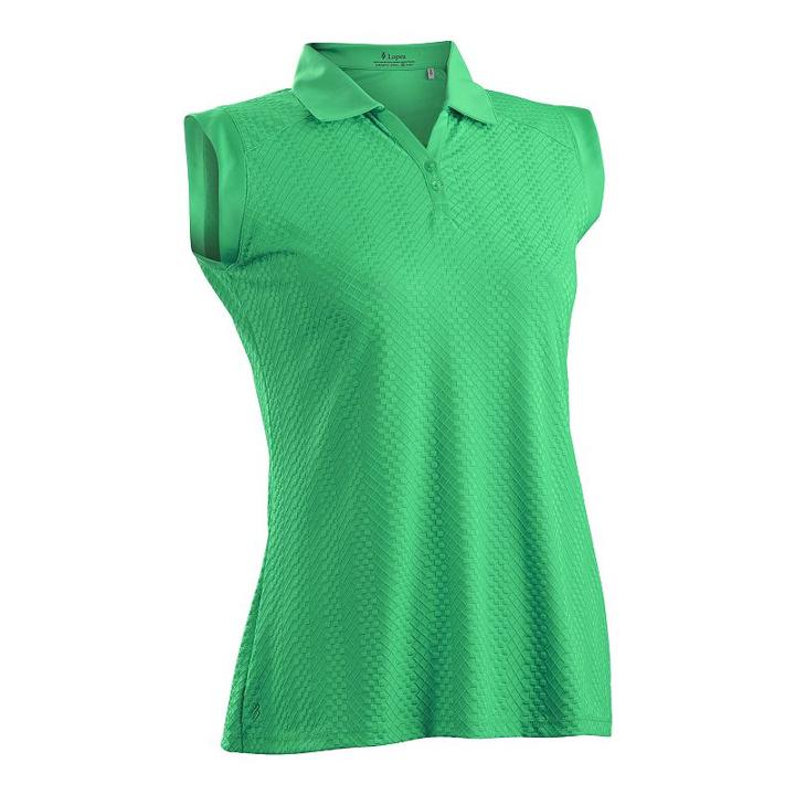 Plus Size Nancy Lopez Grace Sleeveless Golf Polo, Women's, Size: 2xl, Green