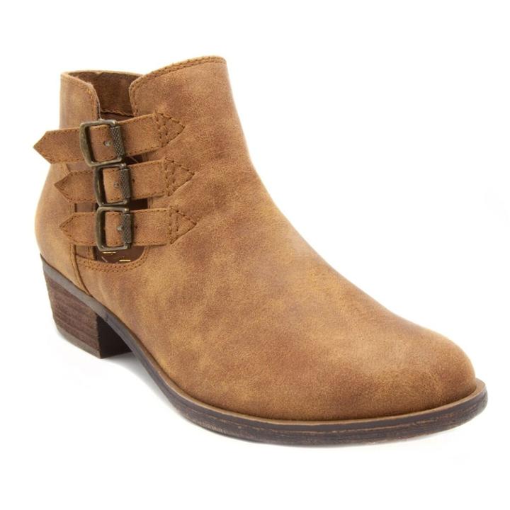 Sugar Tikki Women's Ankle Boots, Size: Medium (7), Brown