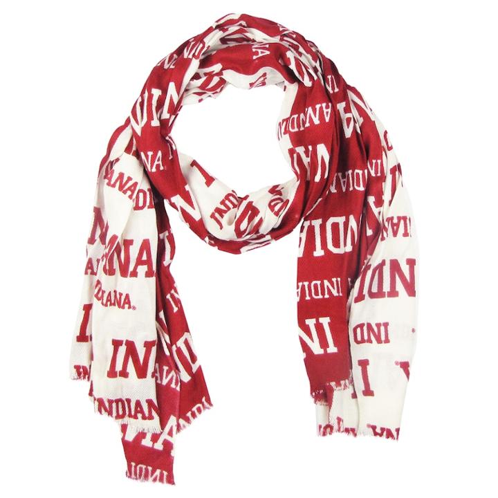 Indiana Hoosiers Mvp Scarf, Women's, Multicolor