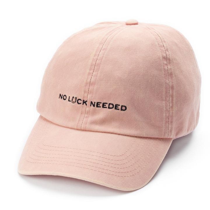 Women's So&reg; No Luck Needed Baseball Cap, Med Pink