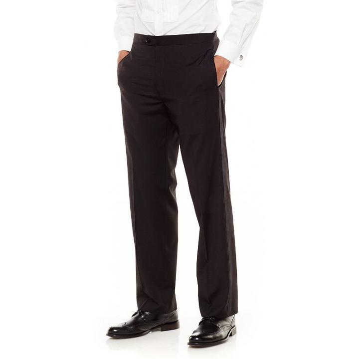 Men's Chaps Classic-fit Black Tuxedo Pants, Size: 34x34