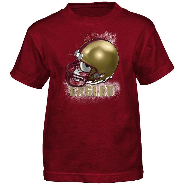 Boys 4-7 Boston College Eagles Helmet Tee, Boy's, Size: M(5/6), Red