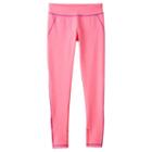 Girls Plus Size So&reg; Pieced Performance Leggings, Girl's, Size: 12 1/2, Brt Pink