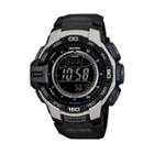 Casio Men's Pro Trek Solar Digital Chronograph Watch, Black