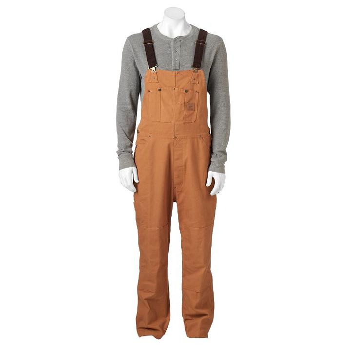 Men's Bear River Bib Overalls, Size: Xl, Red/coppr (rust/coppr)