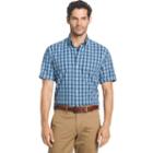 Arrow, Men's Hamilton Classic-fit Plaid Poplin Button-down Shirt, Size: Xl, Blue Other