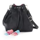 Candie's&reg; Lincoln Bucket Bag, Women's, Black