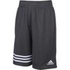 Boys 8-20 Adidas Defender Shorts, Size: Small, Dark Grey