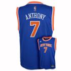 Boys 8-20 Adidas New York Knicks Carmelo Anthony Nba Replica Jersey, Size: Xl(18/20), Blue