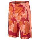 Boys 8-20 Nike Floral Legacy Shorts, Boy's, Size: Medium, Orange Oth