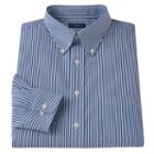 Men's Croft & Barrow&reg; Slim-fit Easy-care Button-down-collar Dress Shirt, Size: 17-32/33, Blue