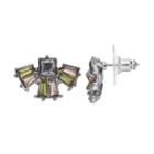 Simply Vera Vera Wang Baguette Fan Earrings, Women's, Multicolor