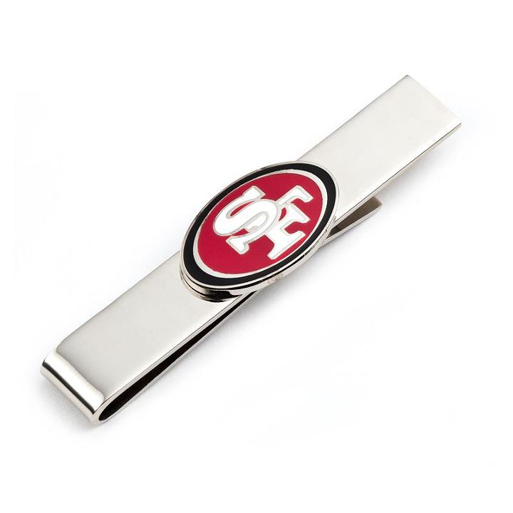San Francisco 49ers Tie Bar, Men's, Red