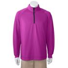 Men's C-buk By Cutter And Buck Half-zip Raglan Performance Pullover, Size: Small, Purple