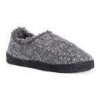 Muk Luks Men's John Slide Slippers, Size: Small, Grey (charcoal)