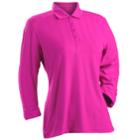 Women's Nancy Lopez Grace 3/4-sleeve Golf Polo, Size: Small, Brt Pink