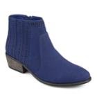 Journee Collection Noni Women's Ankle Boots, Size: Medium (8), Blue (navy)