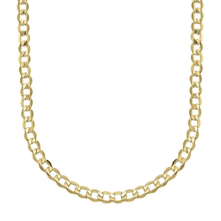 Everlasting 14k Gold Curb Chain Necklace - 22 In, Women's, Size: 22