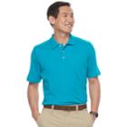 Men's Croft & Barrow&reg; Signature Interlock Polo, Size: Xl, Brt Blue