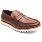Banana Blues Men's Leather Loafers, Size: 10, Brown