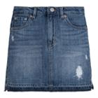 Girls 7-16 Levi's High Rise Icon Jean Skirt, Girl's, Size: 12, Light Blue