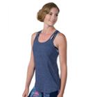 Women's Soybu Debbie Racerback Yoga Tank, Size: Xxl, Dark Blue