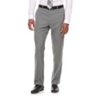 Men's Apt. 9&reg; Slim-fit Stretch Flat-front Suit Pants, Size: 33x30, Grey