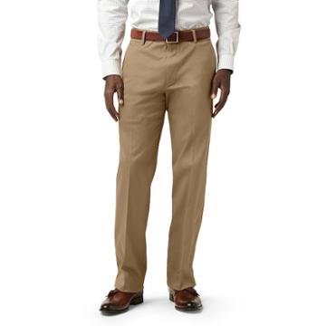 Men's Dockers&reg; Straight-fit Iron-free Stretch Khaki Pants D2, Size: 30x30, Brown