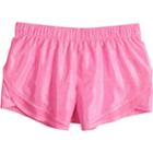Girls 7-16 So&reg; Woven Running Shorts, Size: 7-8, Brt Pink