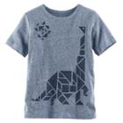 Boys 4-10 Jumping Beans&reg; Heathered Graphic Tee, Size: 8, Med Grey