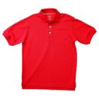 Husky Boys 4-20 French Toast School Uniform Short-sleeve Pique Polo, Boy's, Size: 10-12husky, Red