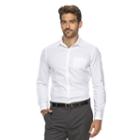 Marc Anthony, Men's Slim-fit Stretch Button-down Shirt, Size: Xxl, White