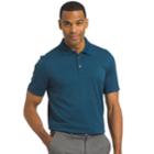 Men's Van Heusen Air Ottoman Regular-fit Polo, Size: Xxl, Turquoise/blue (turq/aqua)