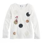 Disney's Minnie Mouse Girls 4-7 Dotted Graphic Long Sleeve Tee By Jumping Beans&reg;, Size: 6, Natural
