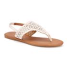 Olivia Miller Key West Women's Sandals, Size: 8, White