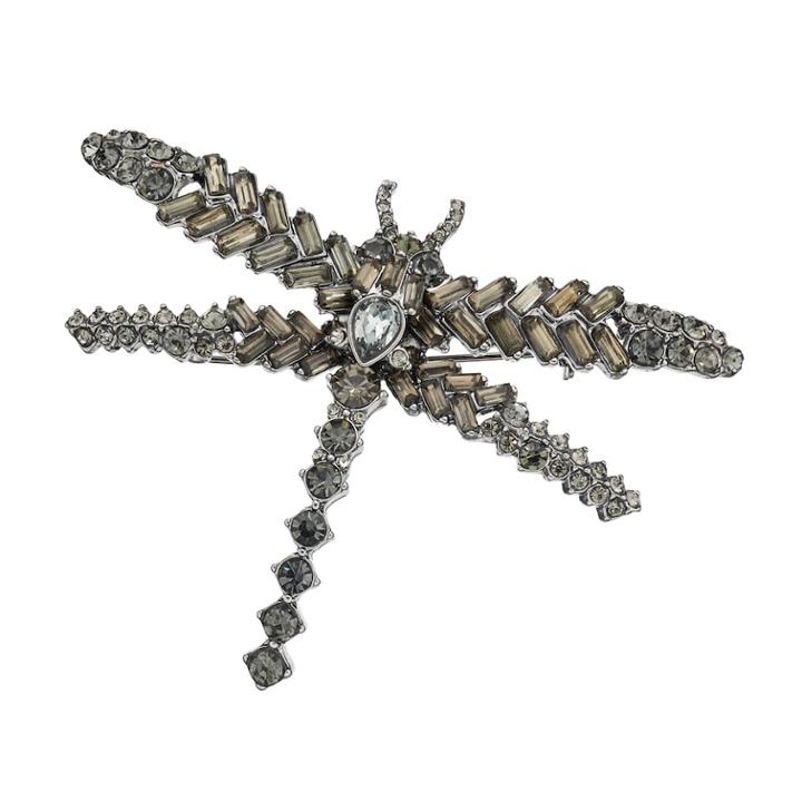 Simply Vera Vera Wang Dragonfly Pin, Women's, Med Grey