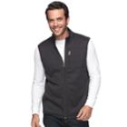 Men's Croft & Barrow&reg; Classic-fit Outdoor Fleece Vest, Size: Xl, Black