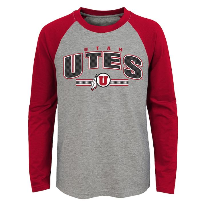 Boys 4-18 Utah Utes Audible Tee, Size: 4-5, Grey