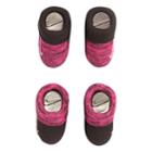 Baby Girl Nike 2-pack Pink & Black Booties