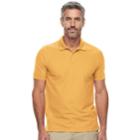 Men's Croft & Barrow&reg; Tailored-fit Polo, Size: Large, Yellow