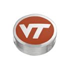 Fiora Sterling Silver Virginia Tech Hokies Bead, Women's, Multicolor