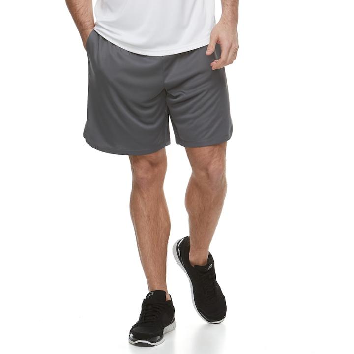 Men's Fila Focused Training Shorts, Size: Large, Grey
