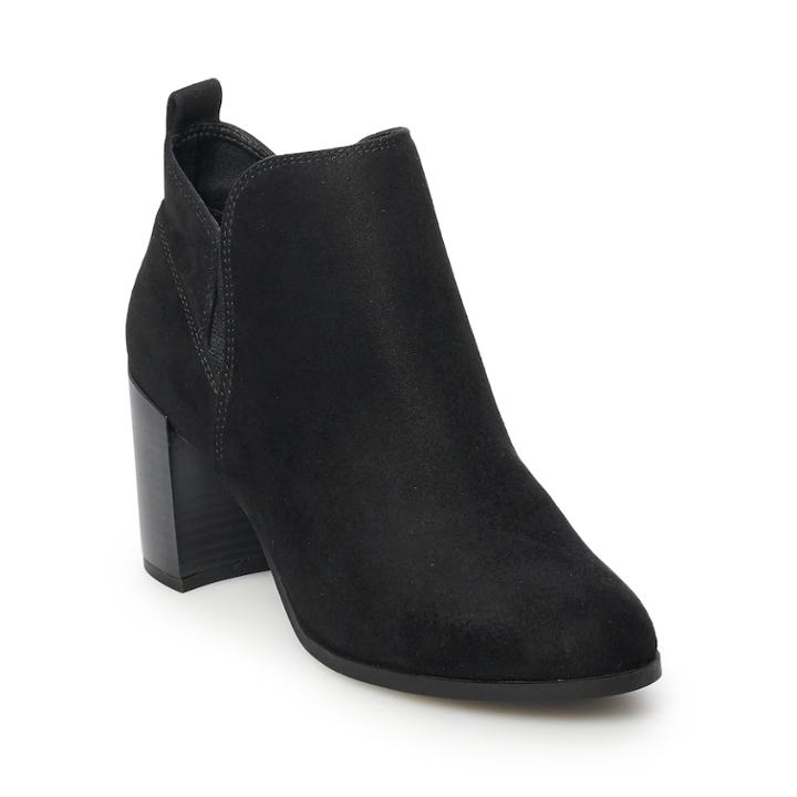 So&reg; Fire Ant Women's Ankle Boots, Size: Medium (11), Black